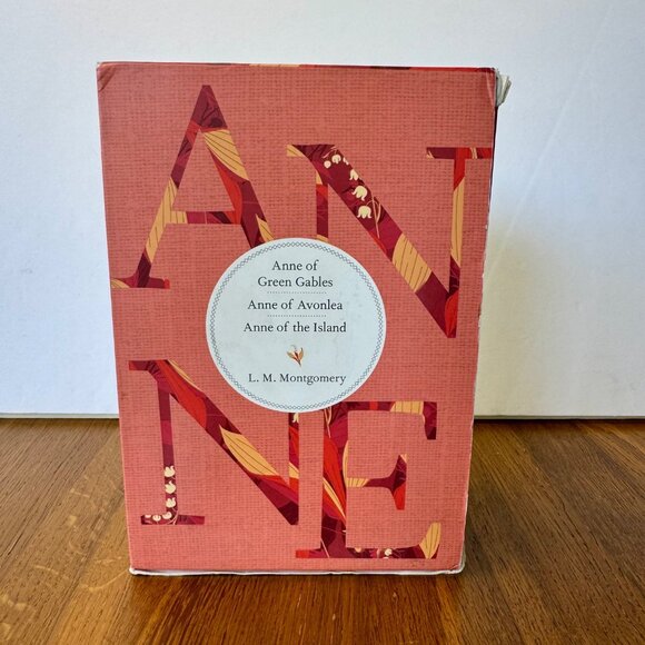 ANNE OF GREEN GABLES Hardcover Books Box Set Vol. 1-3 L.M. Montgomery Tundra HTF - Picture 13 of 16